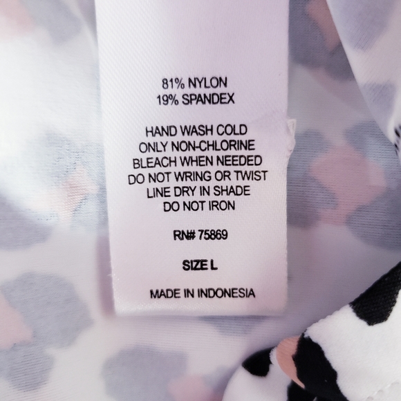 NWOT Hula Honey Animal Print Tankini Swim … - Picture 8 of 12